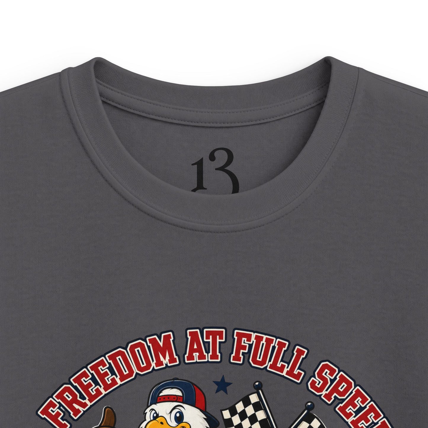Kids T‑Shirt – 'Champion Pit Crew' Graphic Tee for Boys & Girls