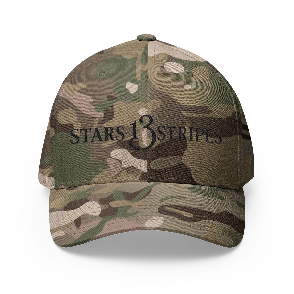 Stars13stripeS Closed-Back Structured Cap (Embroidery)