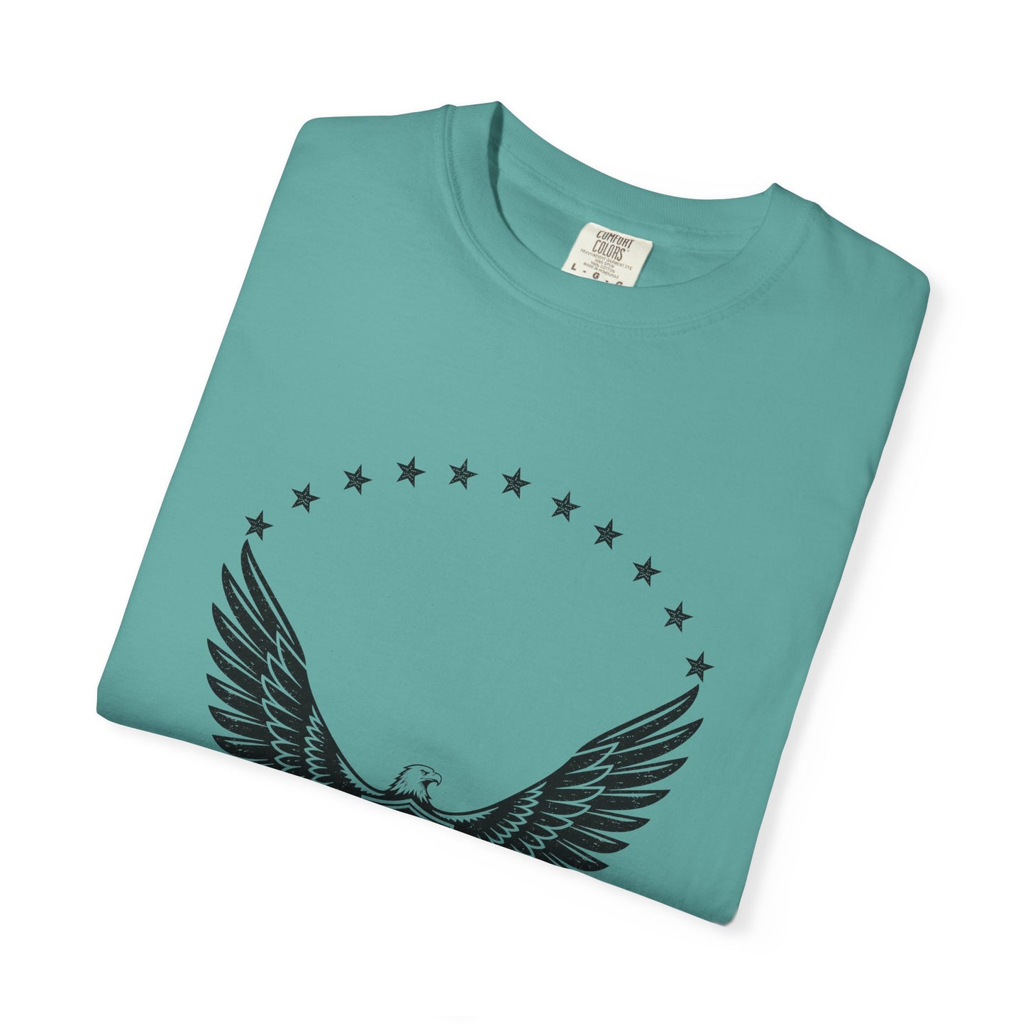 Freedom Stands Tall Eagle T-Shirt — 1776 Patriotic Tee