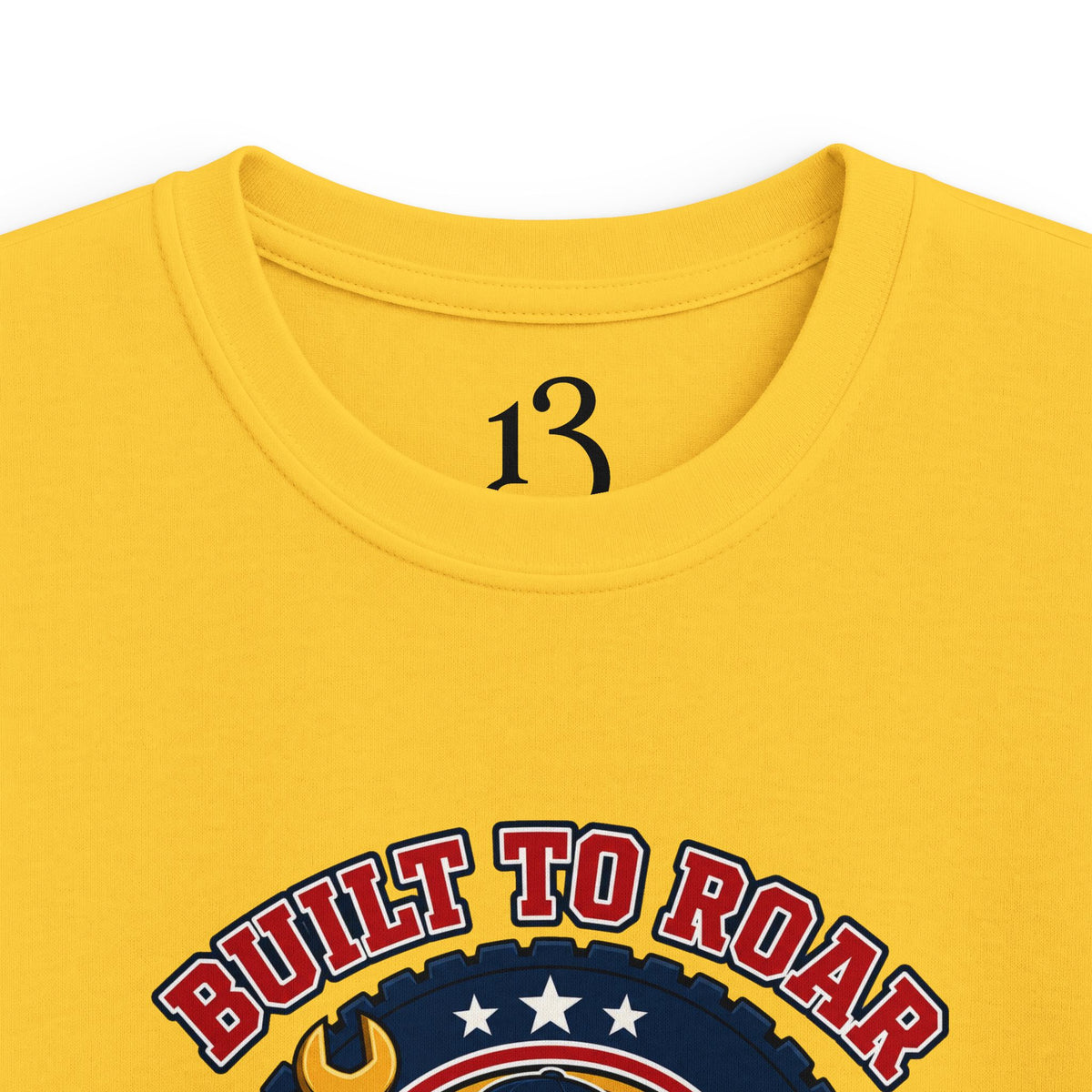 Kids Tee — "Born to Roar" USA Gator Crew Patriotic Cartoon T-Shirt