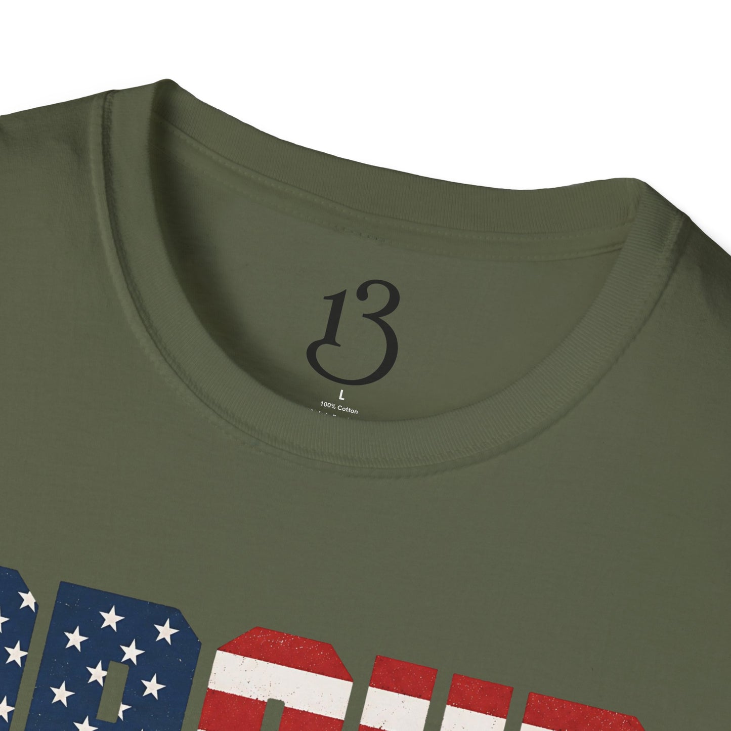 Proud To Be American T-Shirt — Patriotic USA Flag Graphic Tee