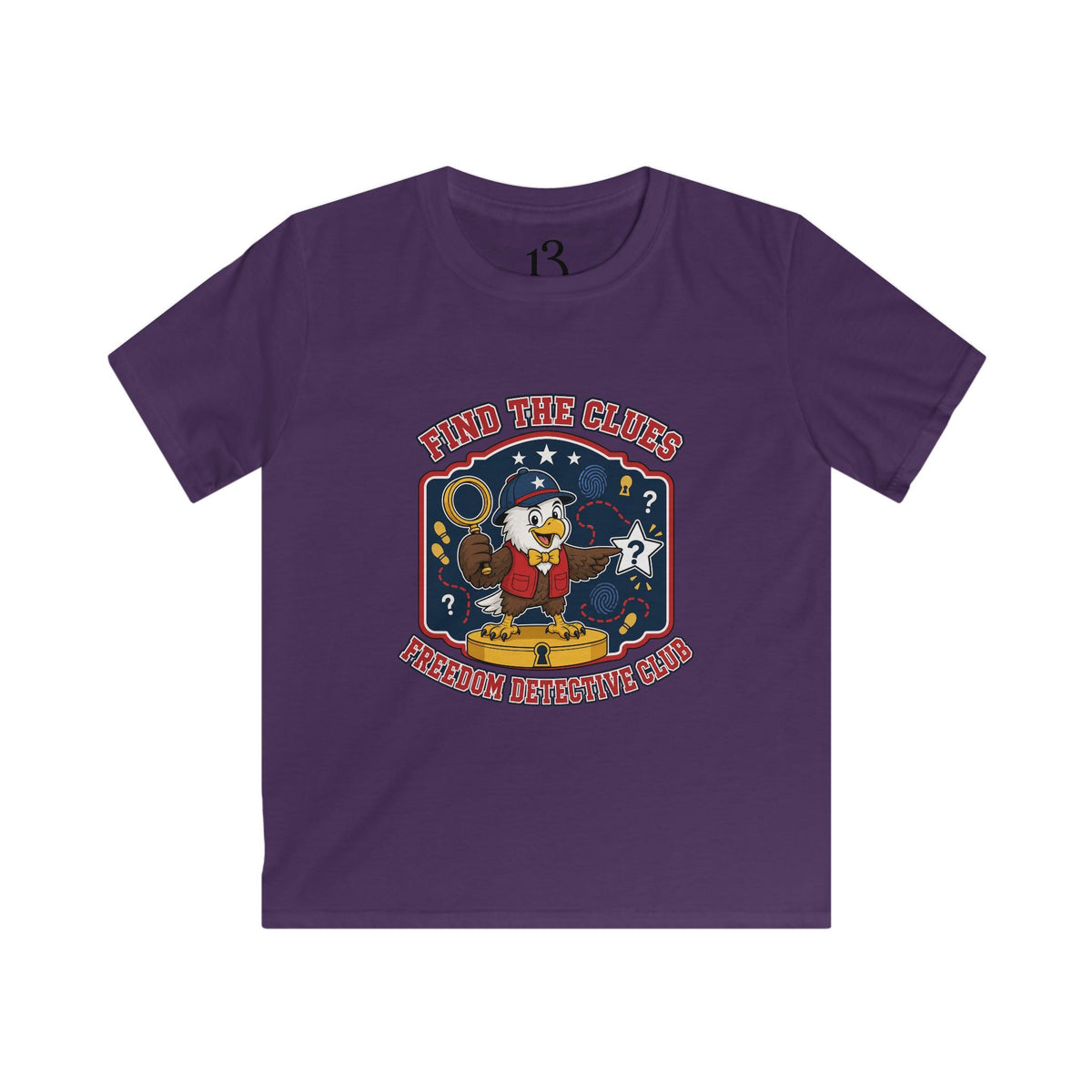 Kids Detective Adventure T‑Shirt — "Find the Clues" Mystery Game Design