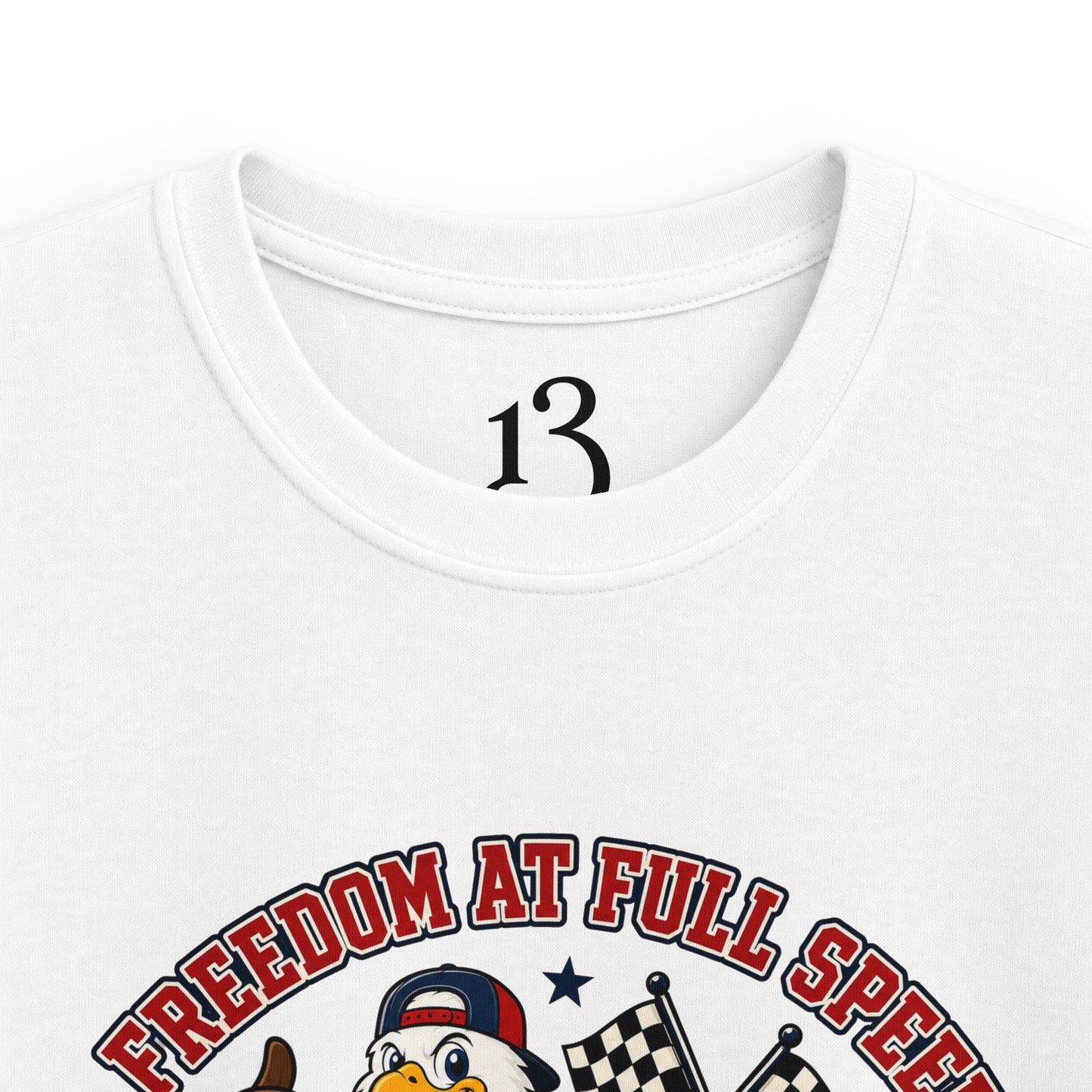 Kids T‑Shirt – 'Champion Pit Crew' Graphic Tee for Boys & Girls