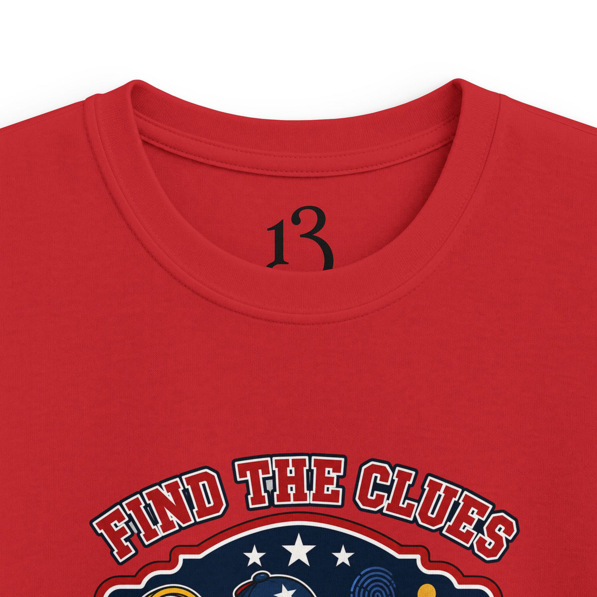 Kids Detective Adventure T‑Shirt — "Find the Clues" Mystery Game Design