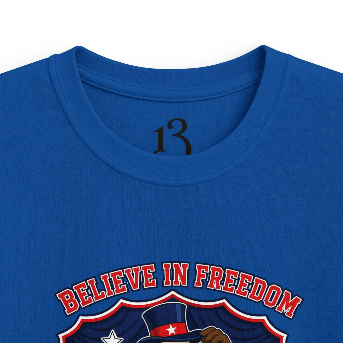 Kids Tee — "Believe in Magic" Eagle Magician Graphic