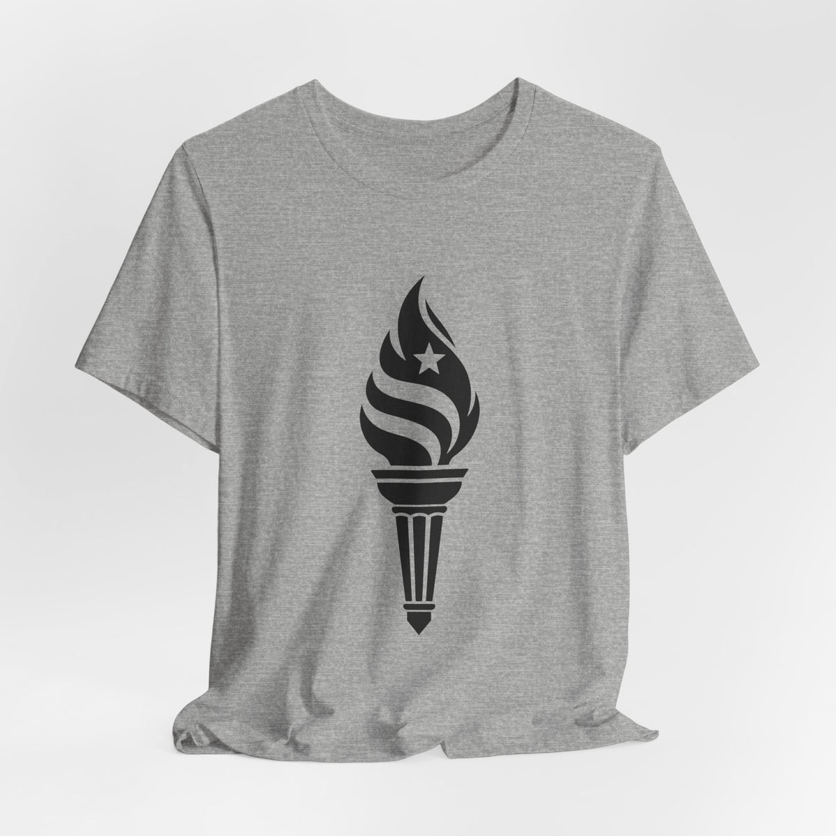 Liberty Torch T-Shirt – American Flame Graphic Tee