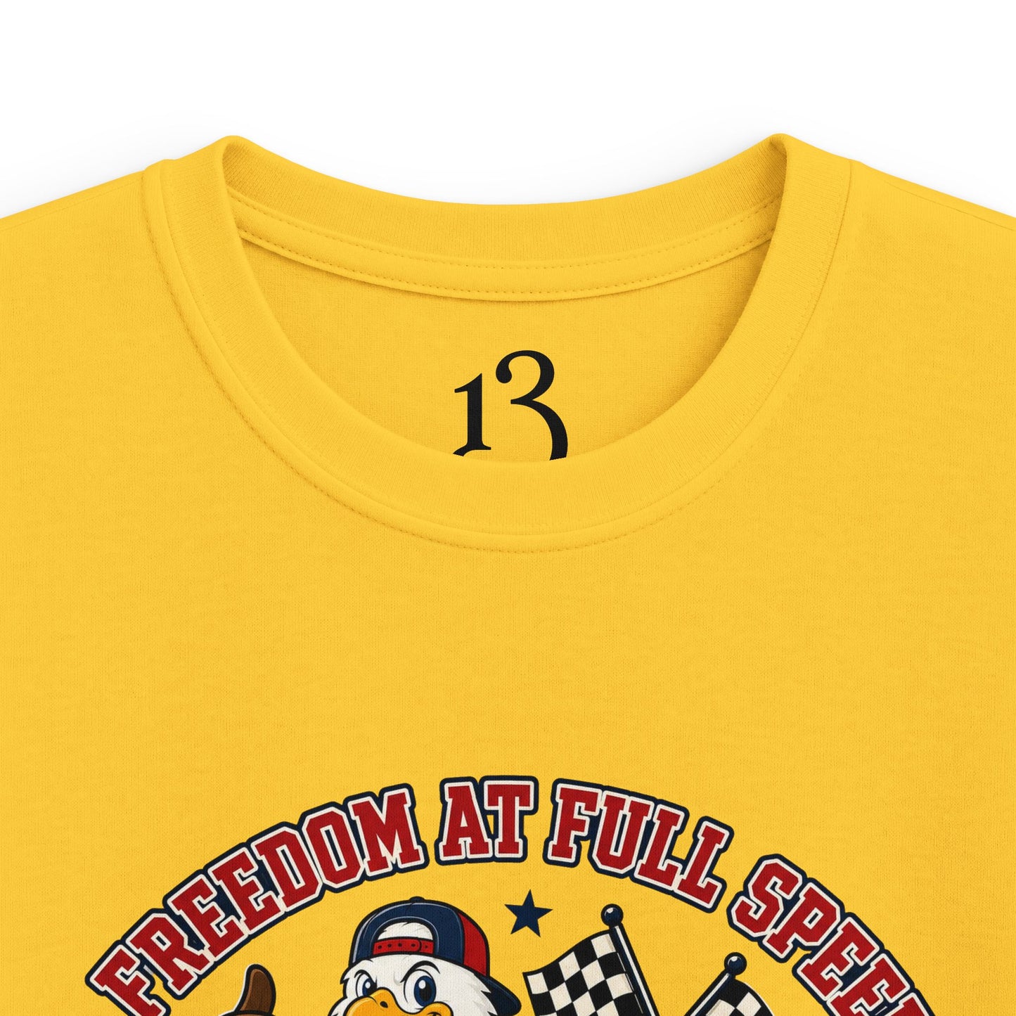 Kids T‑Shirt – 'Champion Pit Crew' Graphic Tee for Boys & Girls