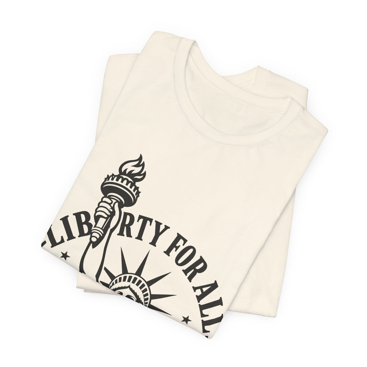 Liberty For All T-Shirt — Statue of Liberty ‘Est. 1776’ Patriotic Tee