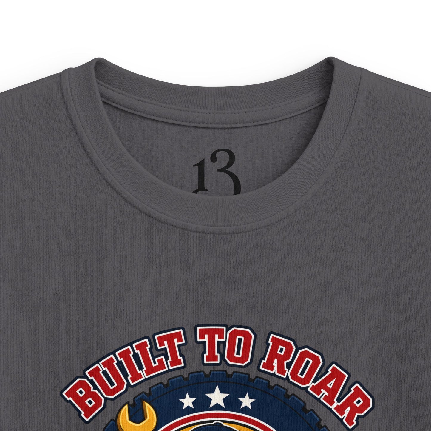 Kids Tee — "Born to Roar" USA Gator Crew Patriotic Cartoon T-Shirt