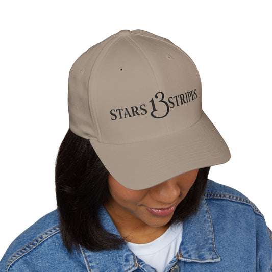 Stars13stripeS Closed-Back Structured Cap (Embroidery)