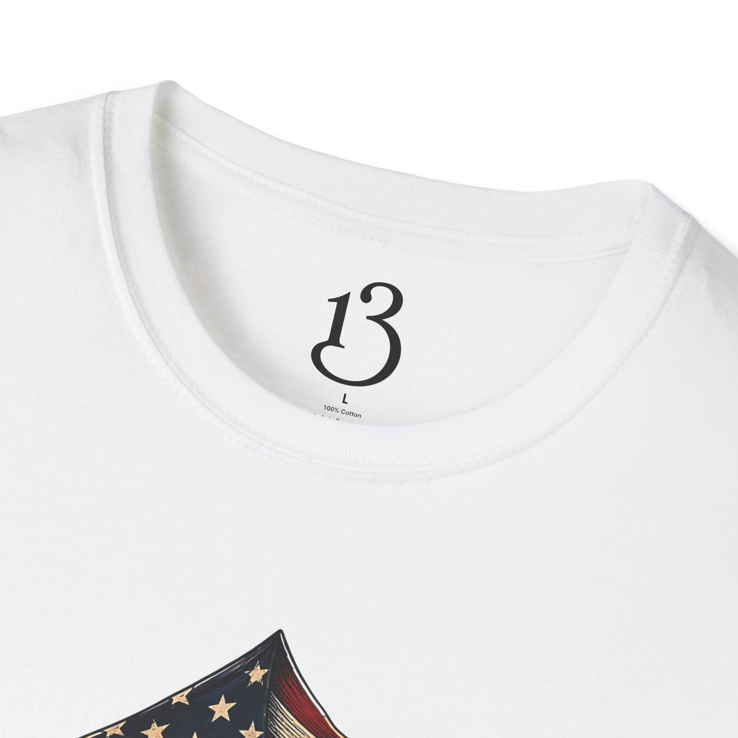 We the People Flag T-Shirt — Vintage American Patriotic Tee