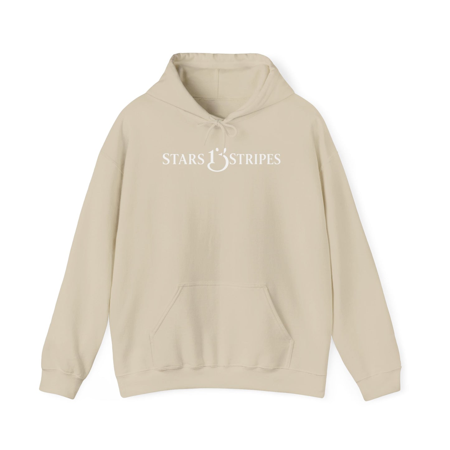 Classic White Hoodie — Blank Canvas Unisex Hooded Sweatshirt