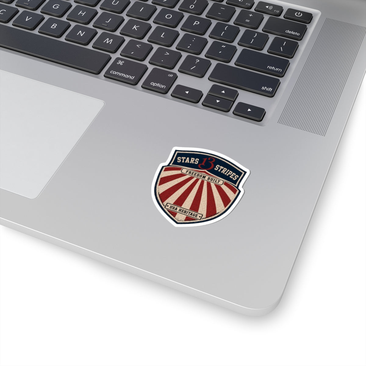 Vintage 'Stars13stripeS' Kiss-Cut Sticker — Freedom Built USA Heritage