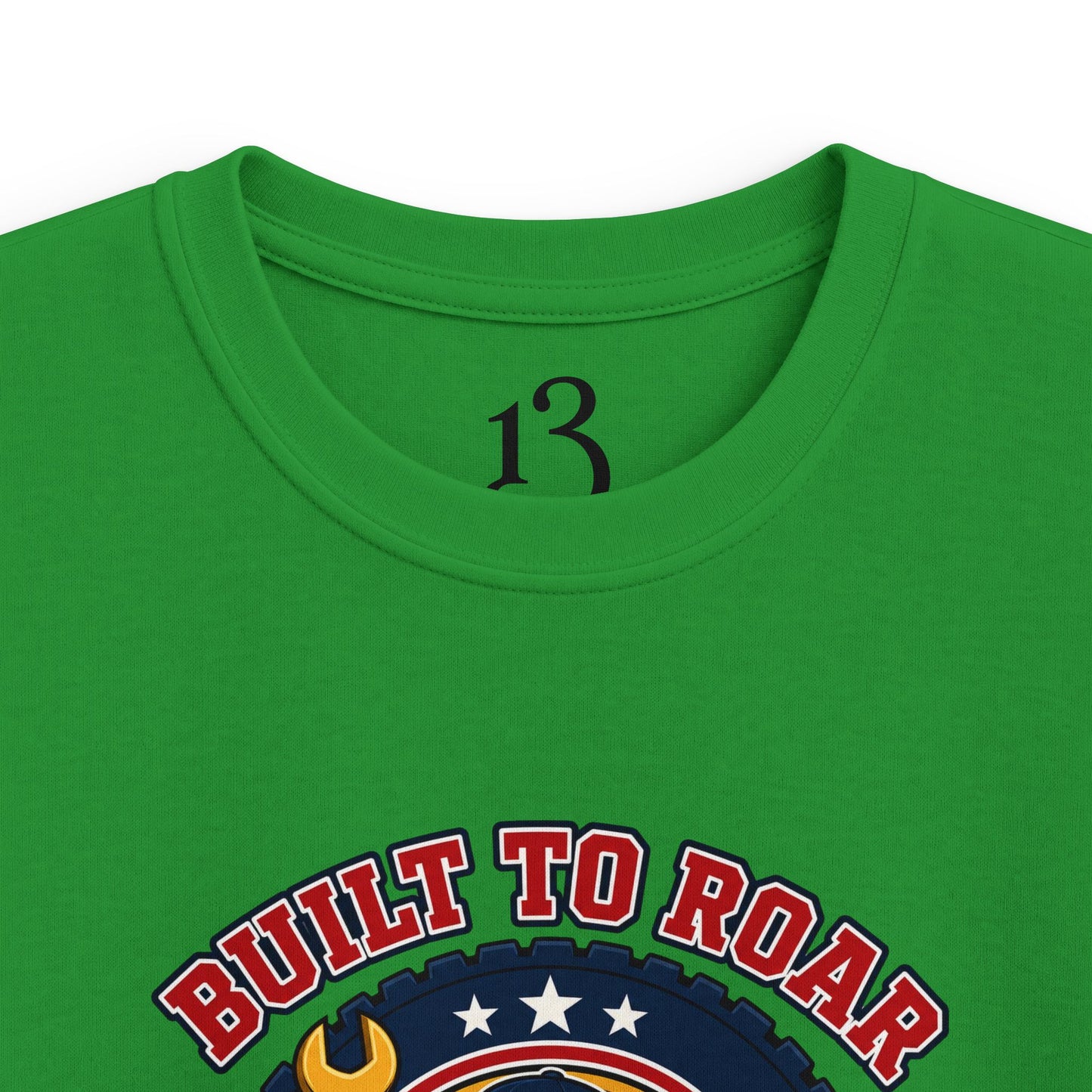 Kids Tee — "Born to Roar" USA Gator Crew Patriotic Cartoon T-Shirt
