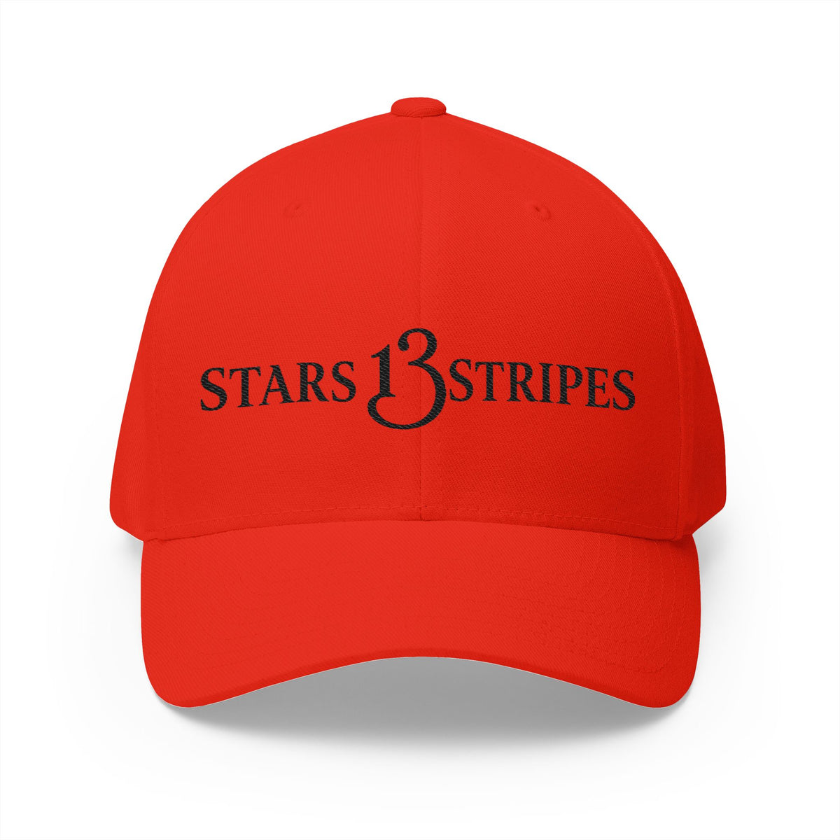 Stars13stripeS Closed-Back Structured Cap (Embroidery)