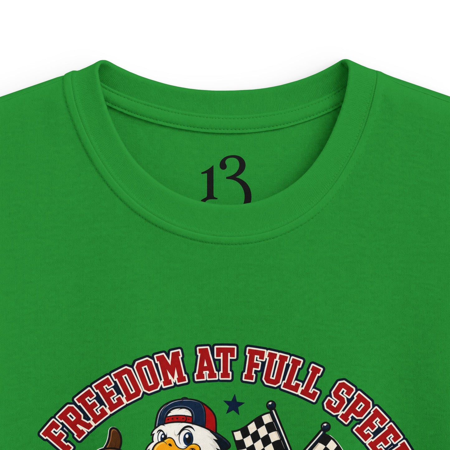 Kids T‑Shirt – 'Champion Pit Crew' Graphic Tee for Boys & Girls