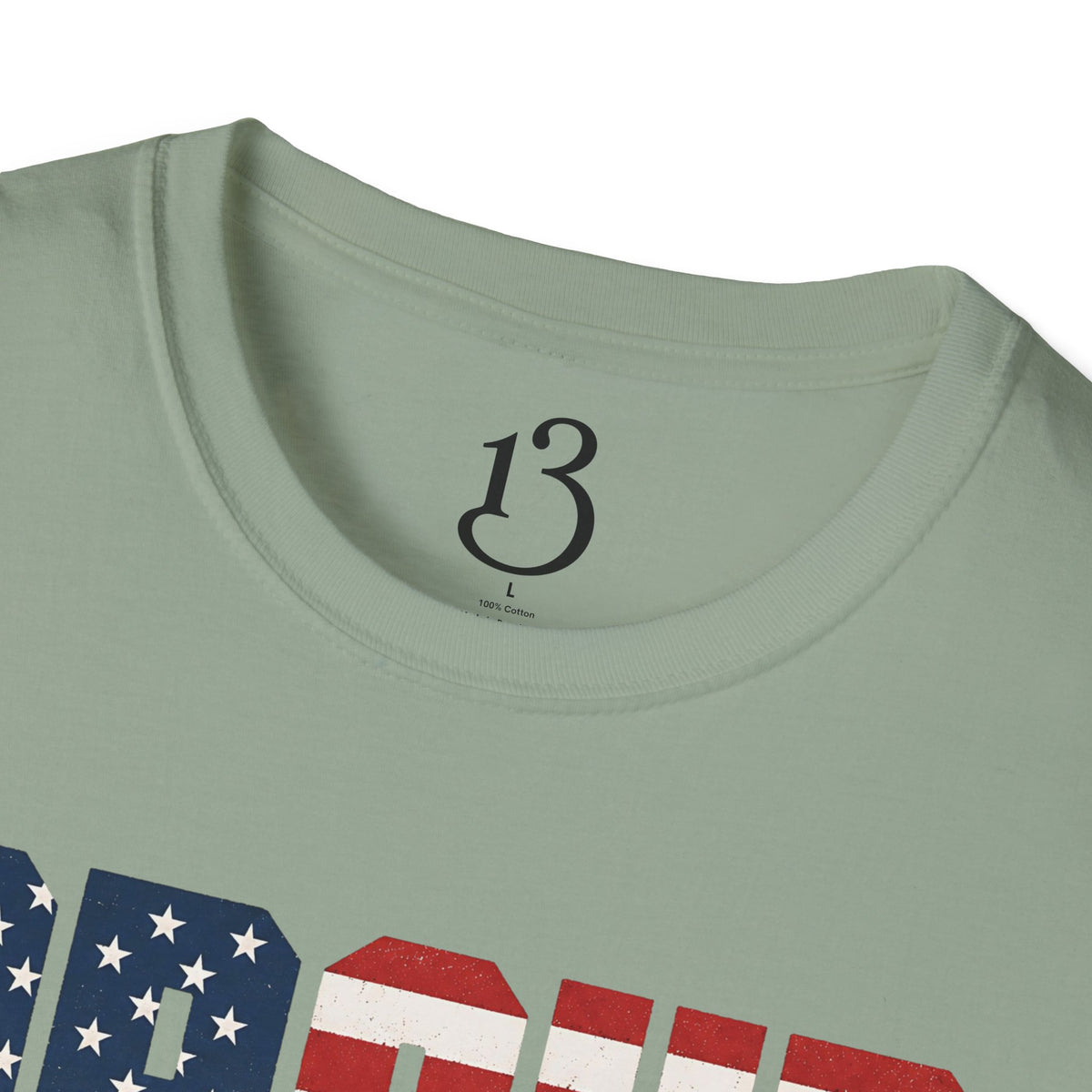Proud To Be American T-Shirt — Patriotic USA Flag Graphic Tee