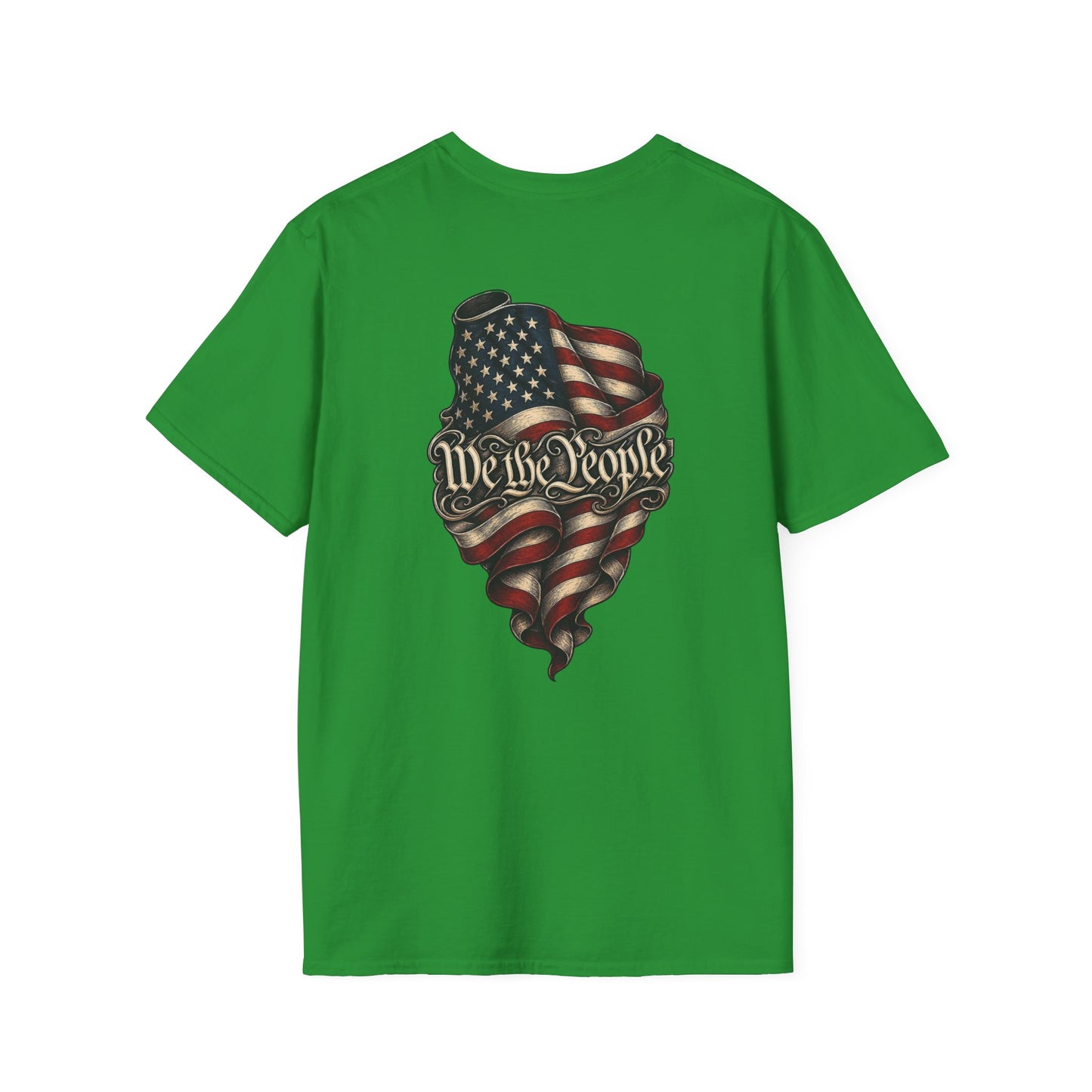 "We The People" Stars13stripeS Embossed T-Shirt
