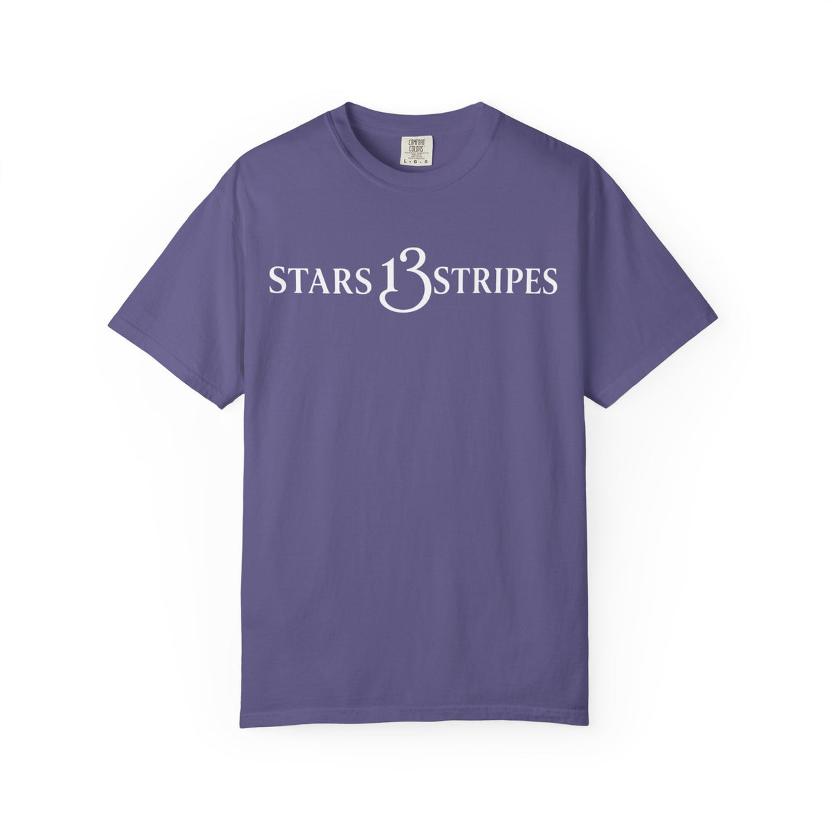 Stars13stripeS T‑Shirt — Vintage Olive Graphic Tee