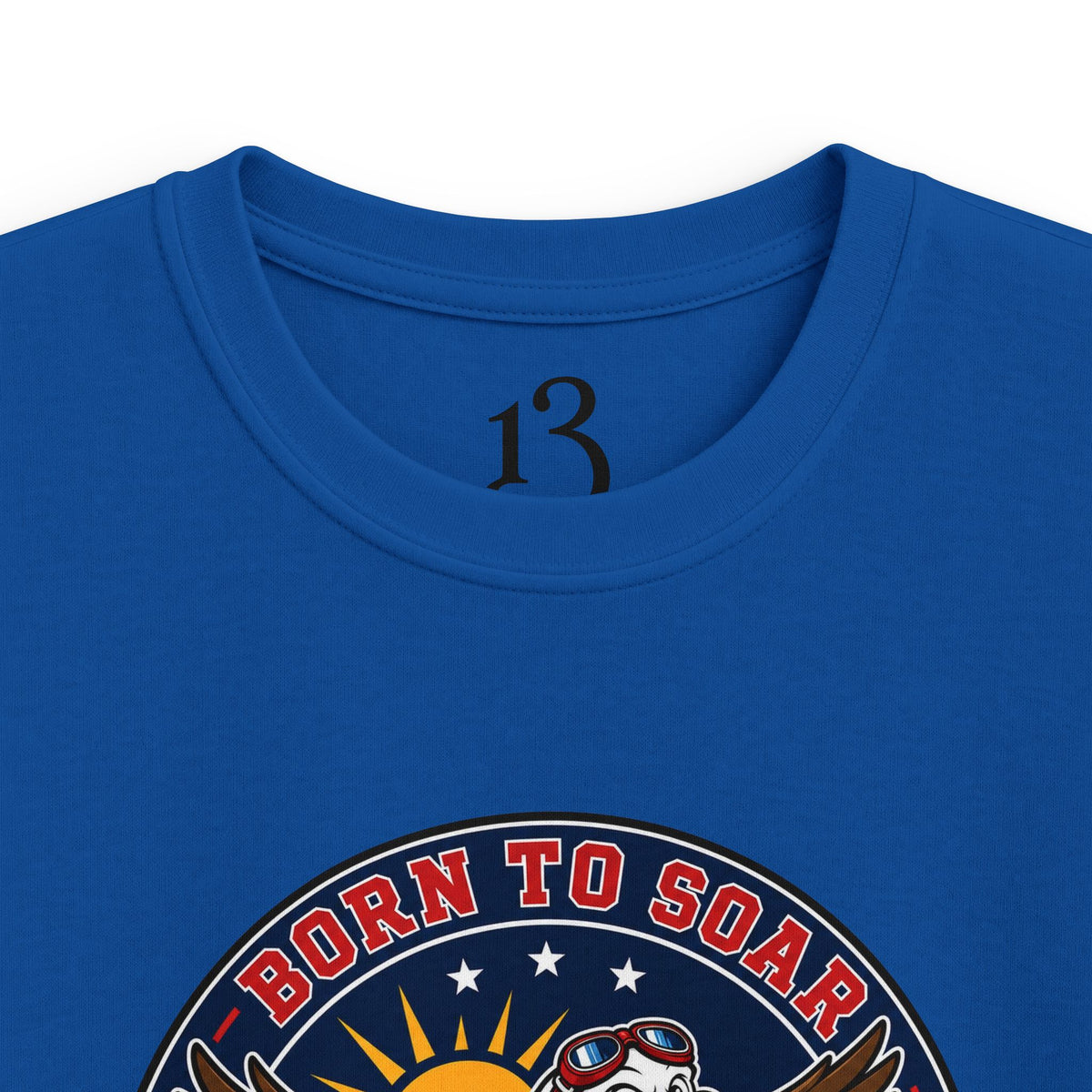 Kids Tee - "Born to Soar Built for Adventure" Eagle Graphic