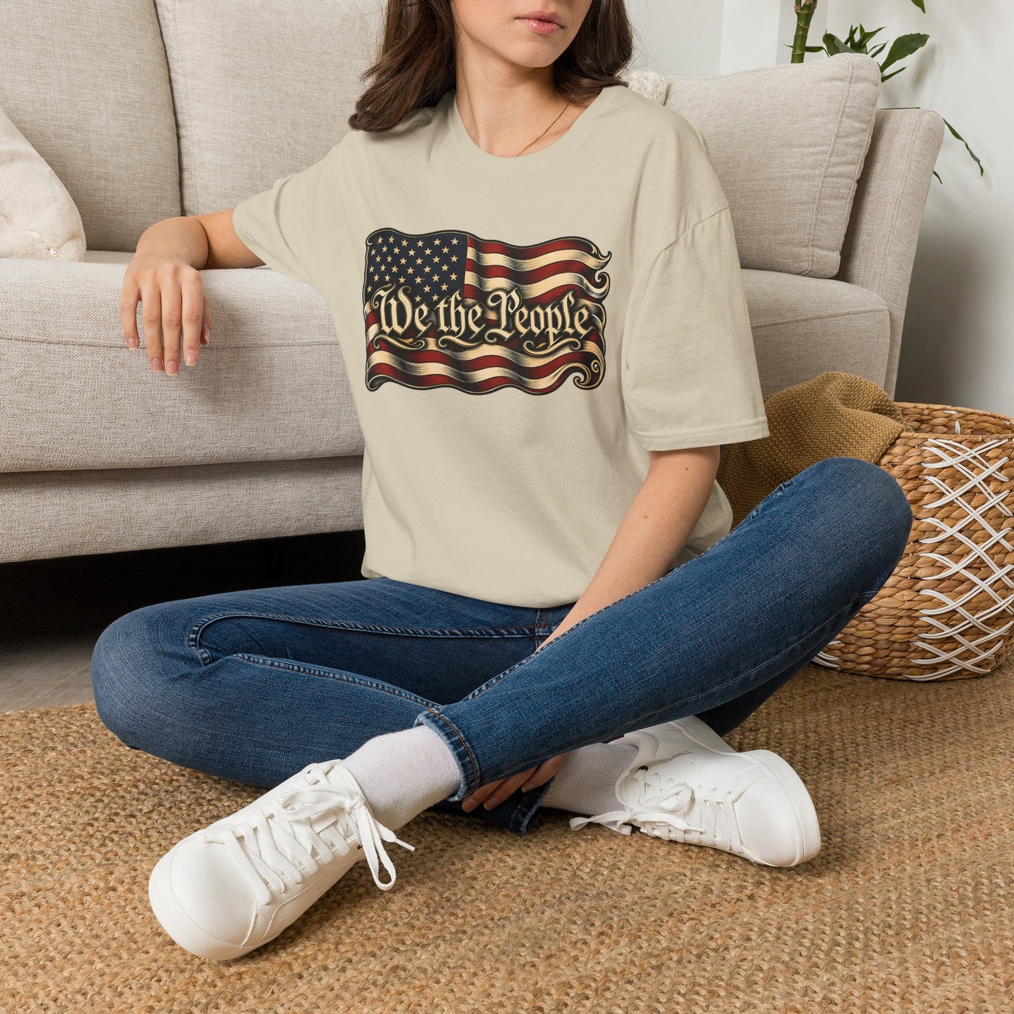 We the People American Flag T‑Shirt