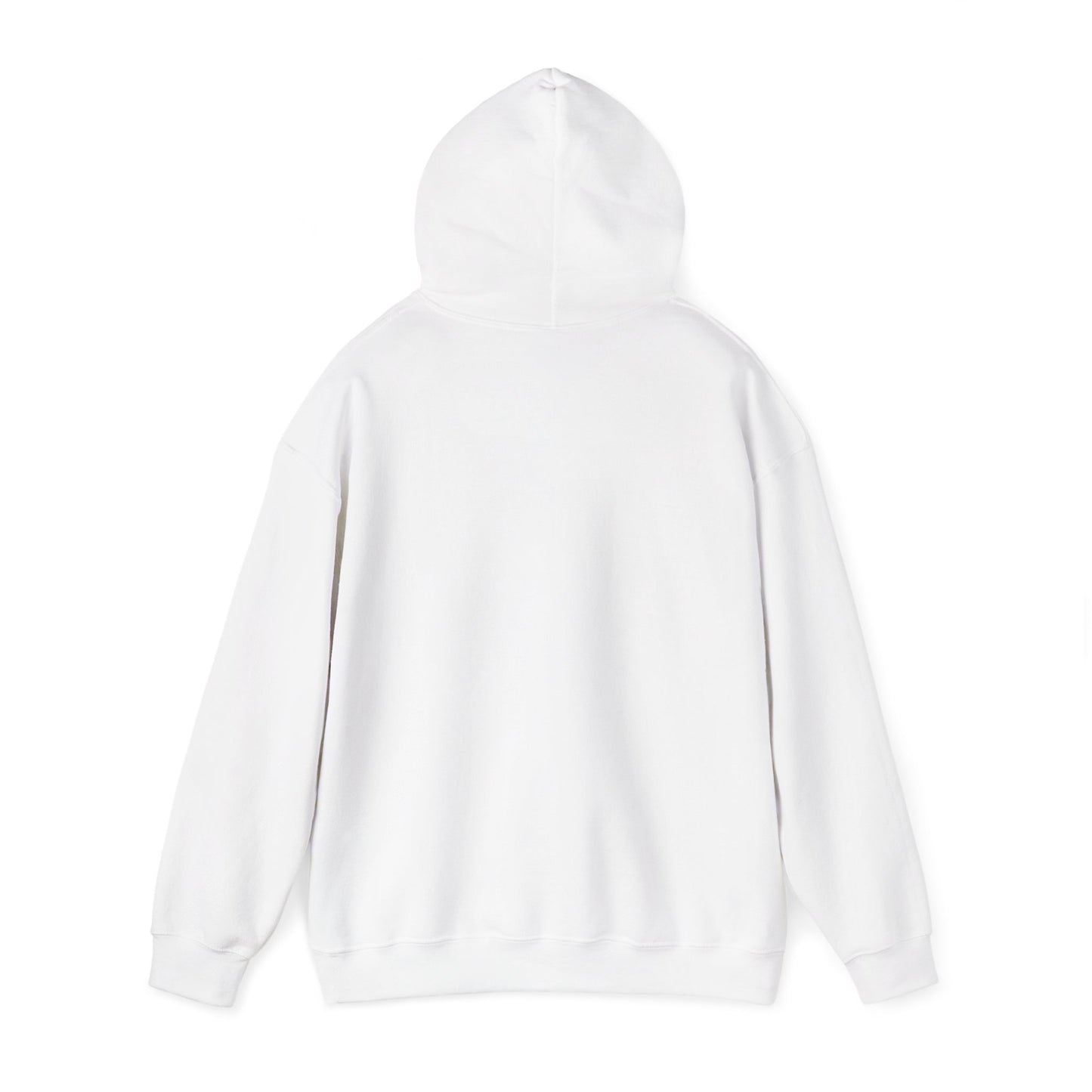 Classic White Hoodie — Blank Canvas Unisex Hooded Sweatshirt