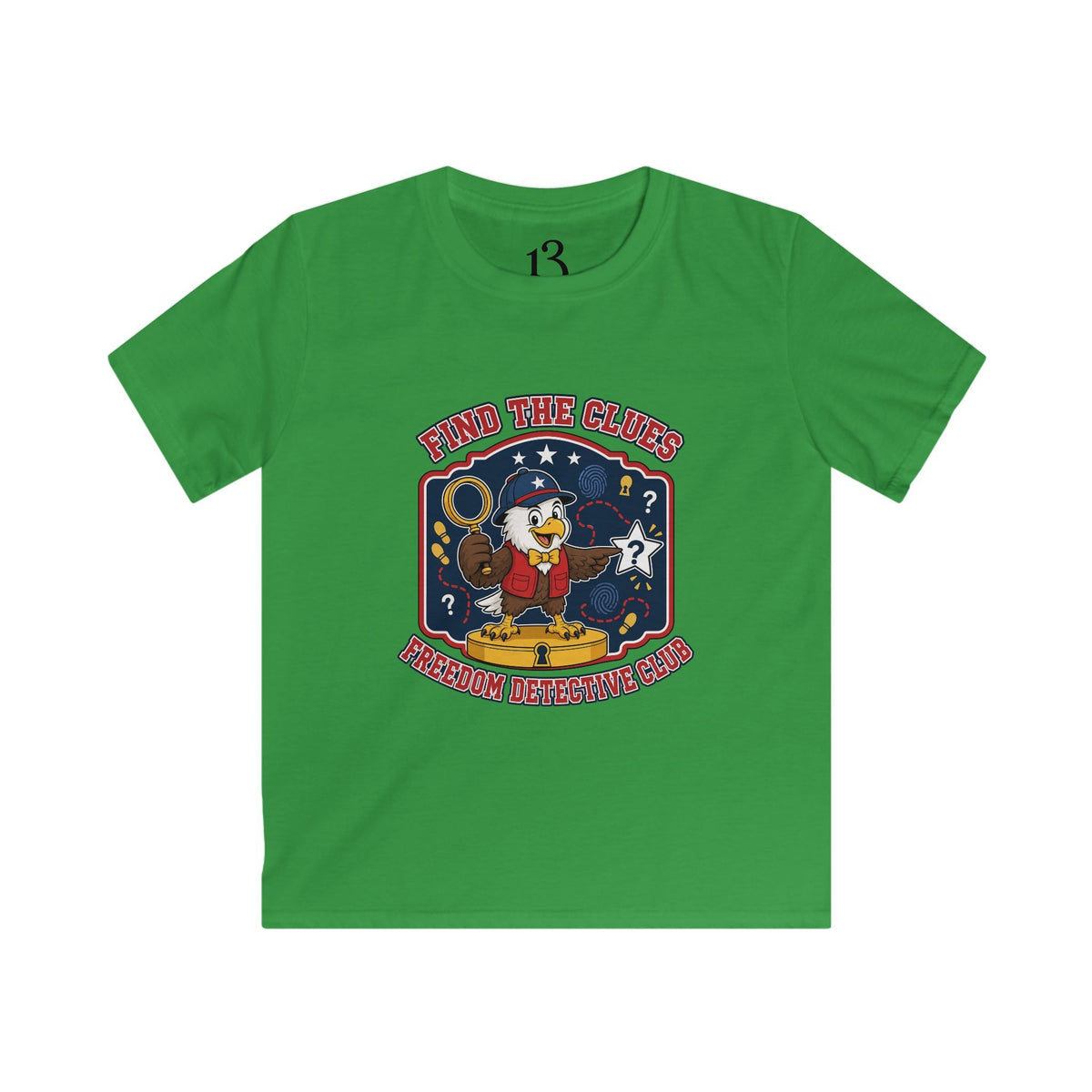Kids Detective Adventure T‑Shirt — "Find the Clues" Mystery Game Design