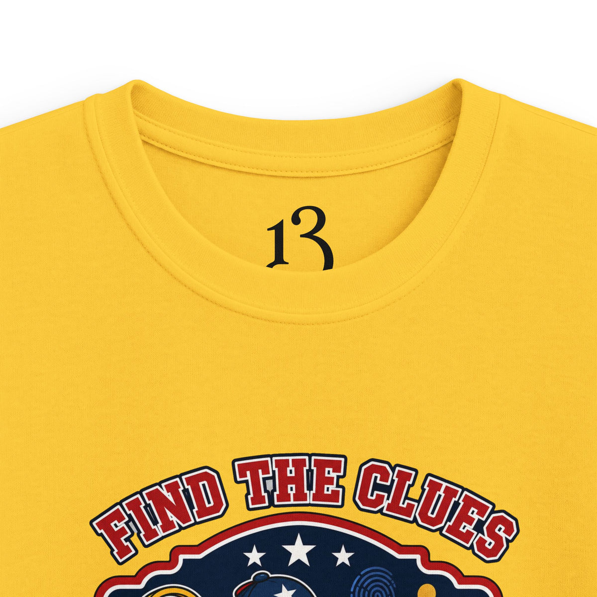 Kids Detective Adventure T‑Shirt — "Find the Clues" Mystery Game Design