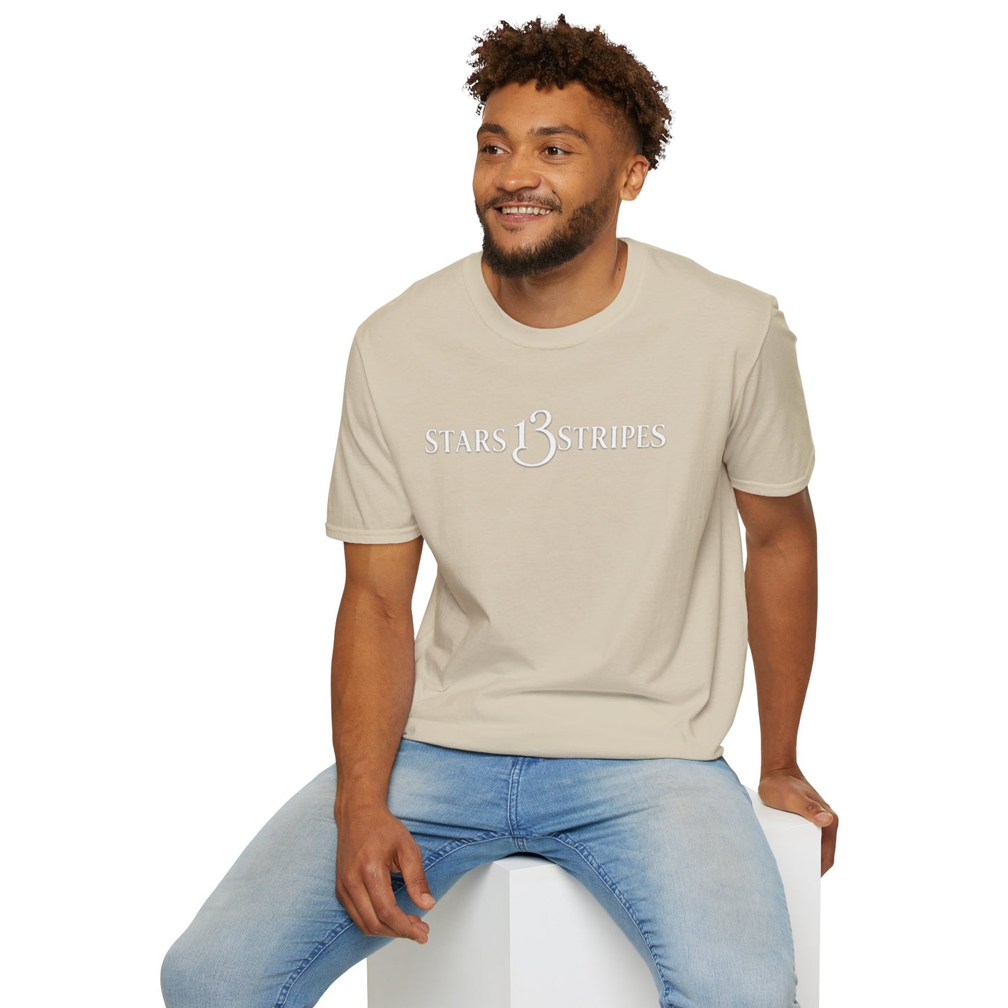 "We The People" Stars13stripeS Embossed T-Shirt
