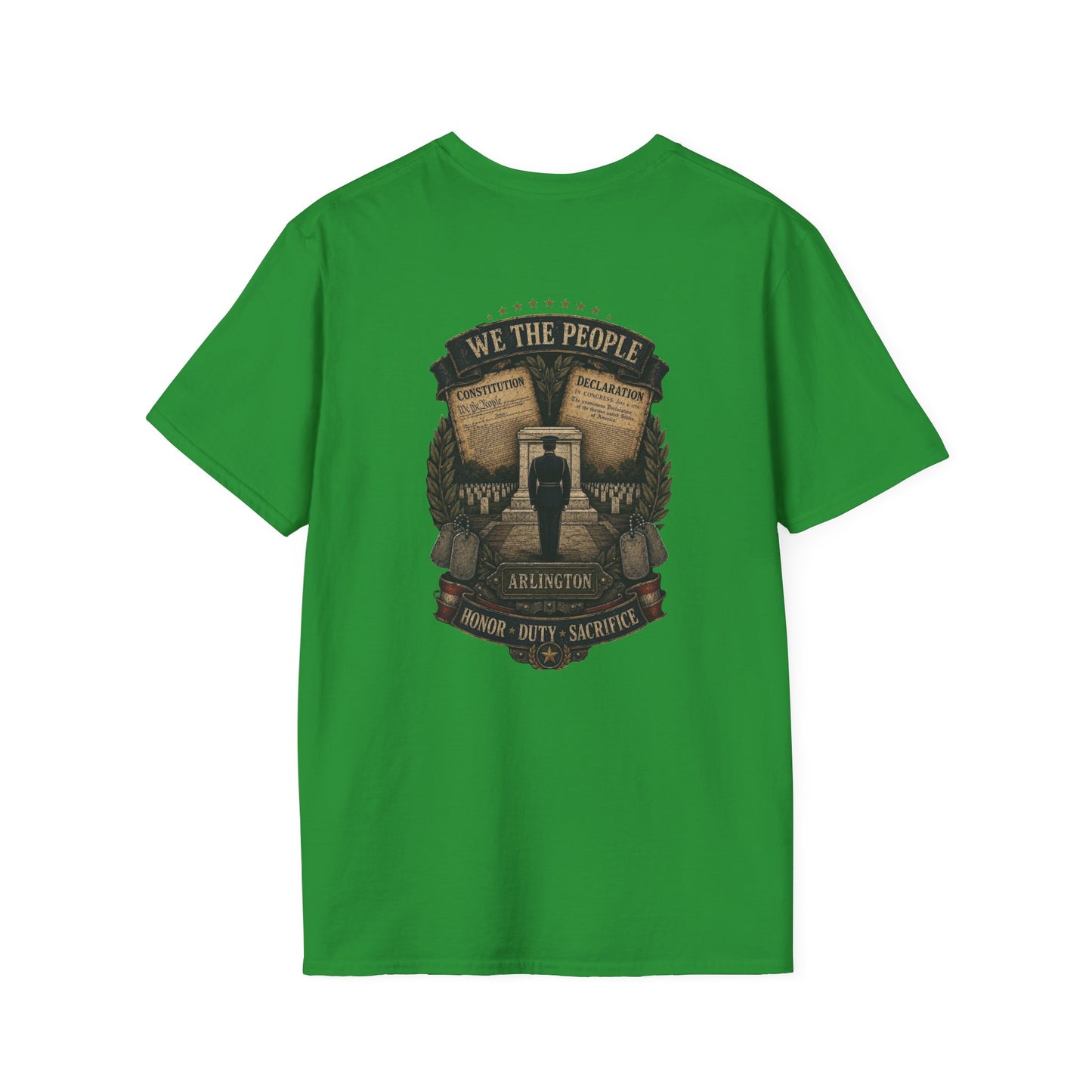 Arlington Soldier, Stars13stripeS Embossed T-Shirt