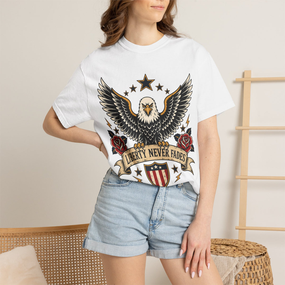 Liberty Never Fades Eagle T-Shirt
