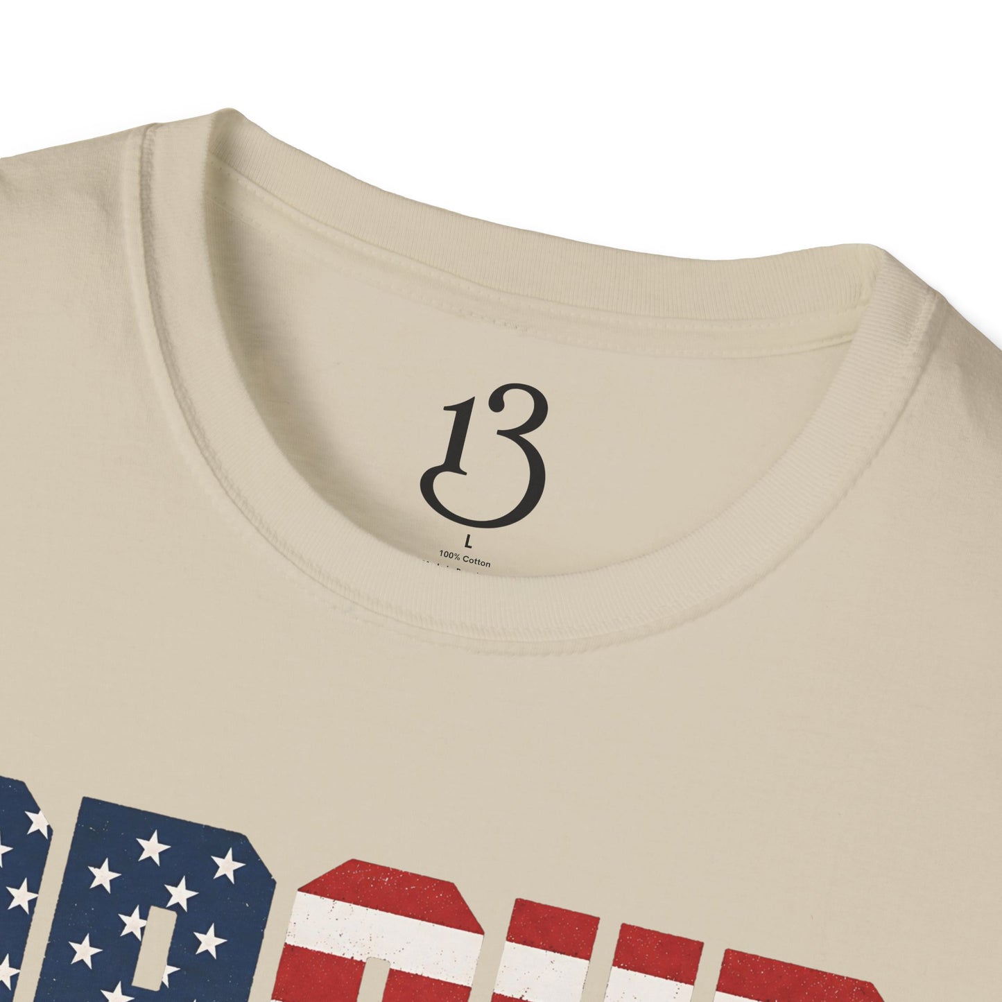 Proud To Be American T-Shirt — Patriotic USA Flag Graphic Tee