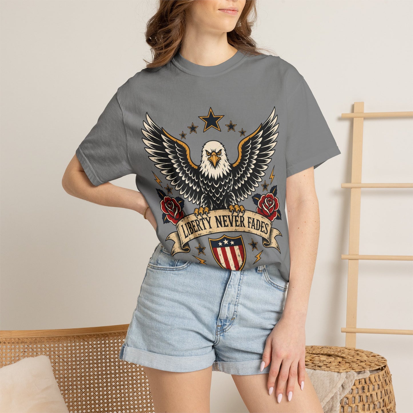 Liberty Never Fades Eagle T-Shirt