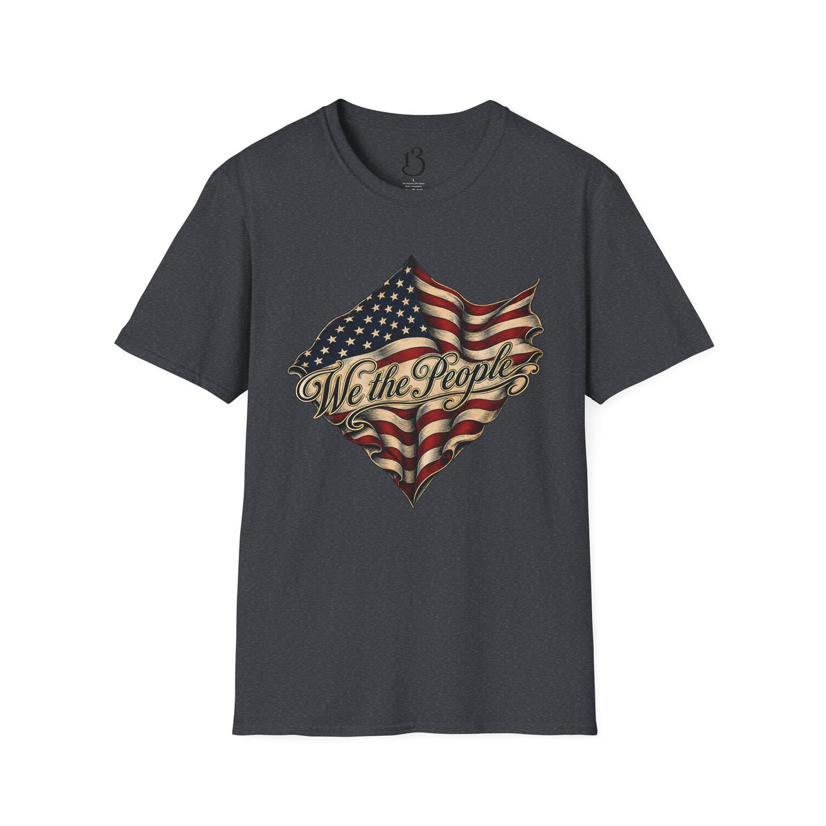 We the People Flag T-Shirt — Vintage American Patriotic Tee