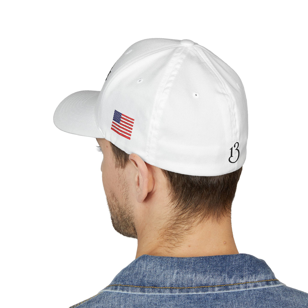 Stars13stripeS Closed-Back Structured Cap (Embroidery)