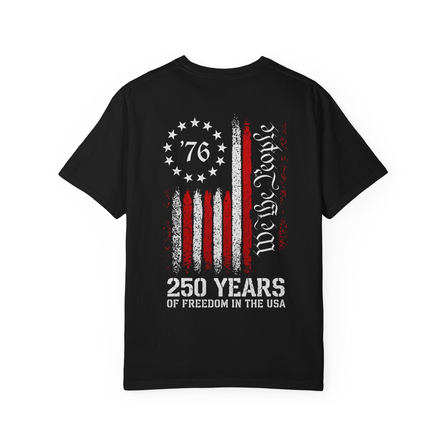 250 Years Patriotic Flag T-Shirt