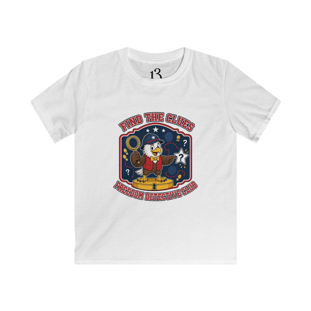 Kids Detective Adventure T‑Shirt — "Find the Clues" Mystery Game Design