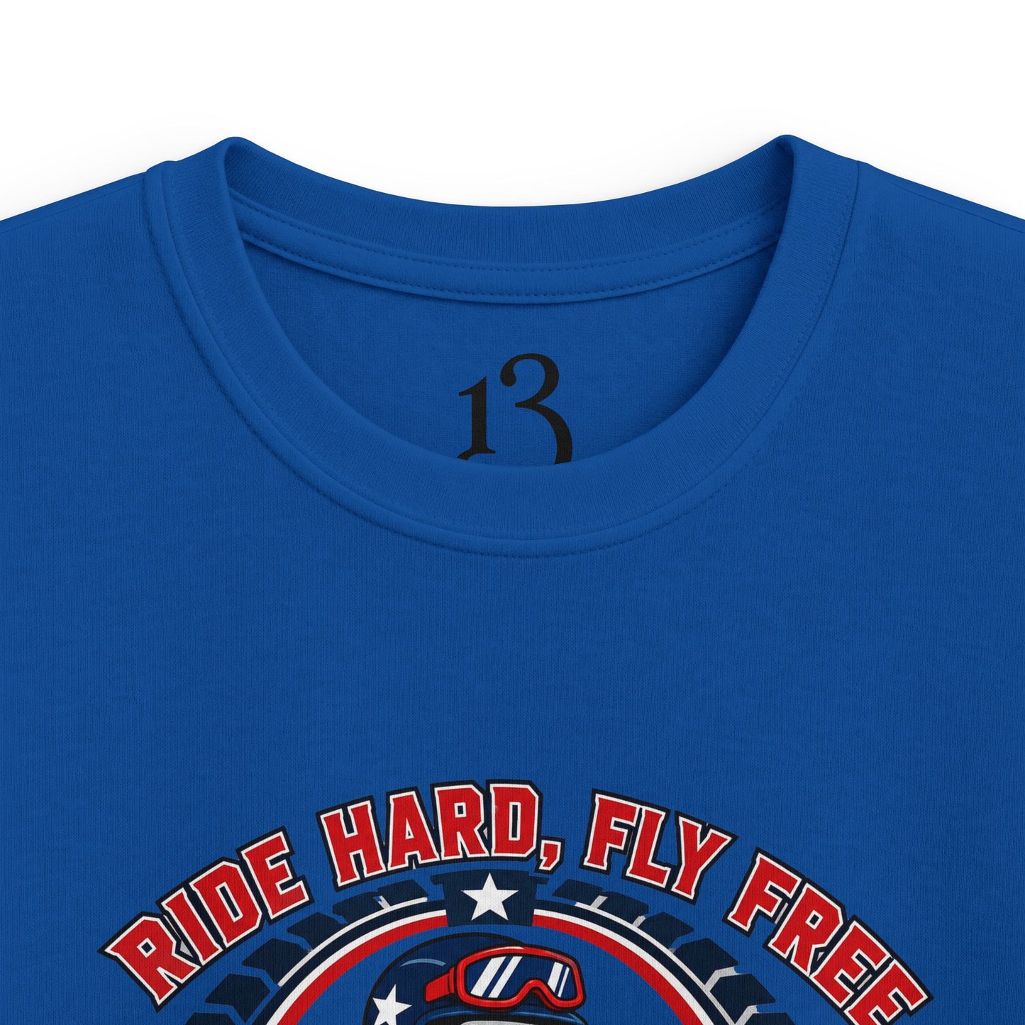 Kids Moto Tee — Born Racer, My Pride Dirt Bike Shirt