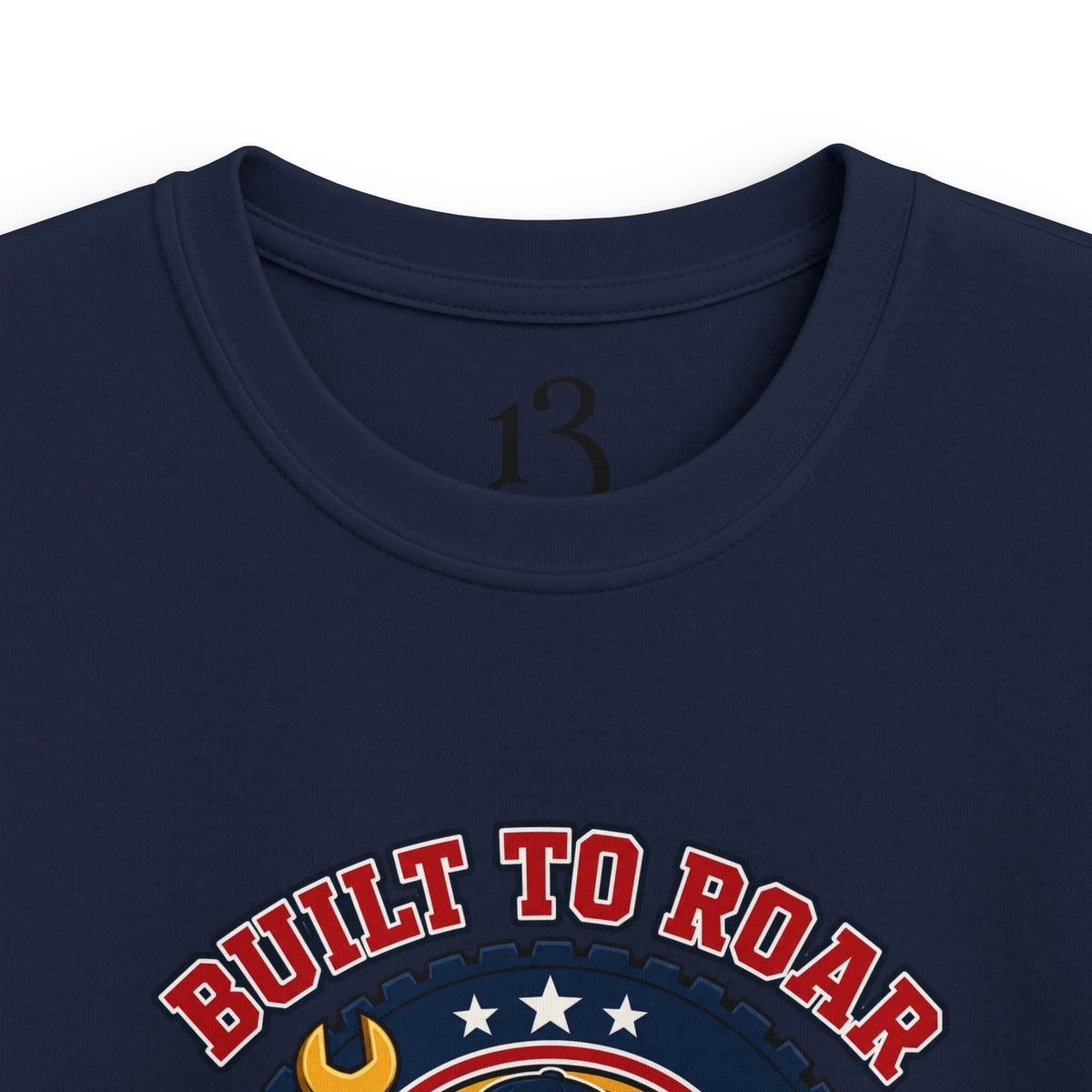 Kids Tee — "Born to Roar" USA Gator Crew Patriotic Cartoon T-Shirt