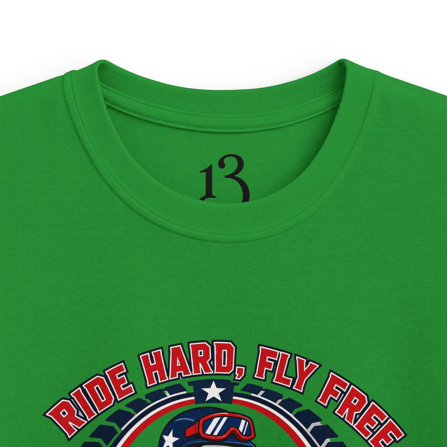 Kids Moto Tee — Born Racer, My Pride Dirt Bike Shirt