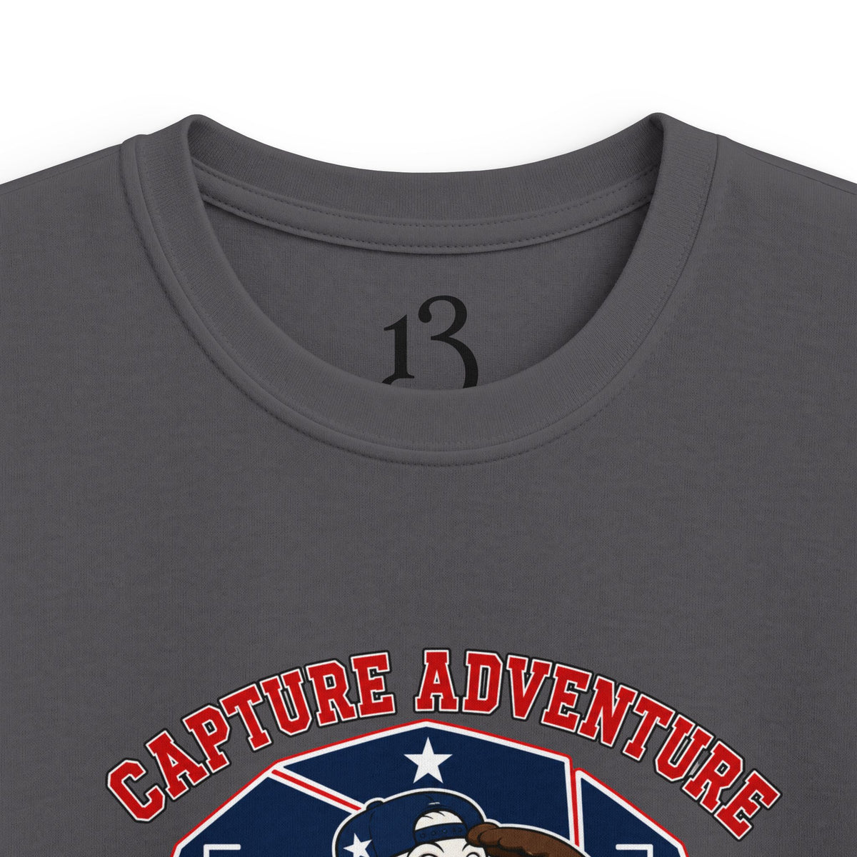 Kids Adventure Tee — "Capture Adventure, See America" Eagle Graphic