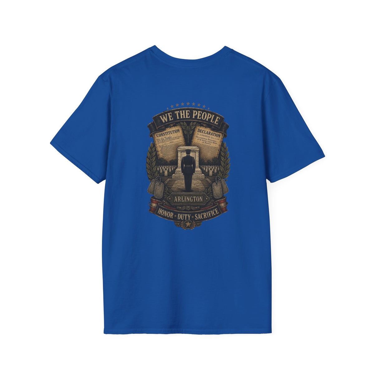 Arlington Soldier, Stars13stripeS Embossed T-Shirt