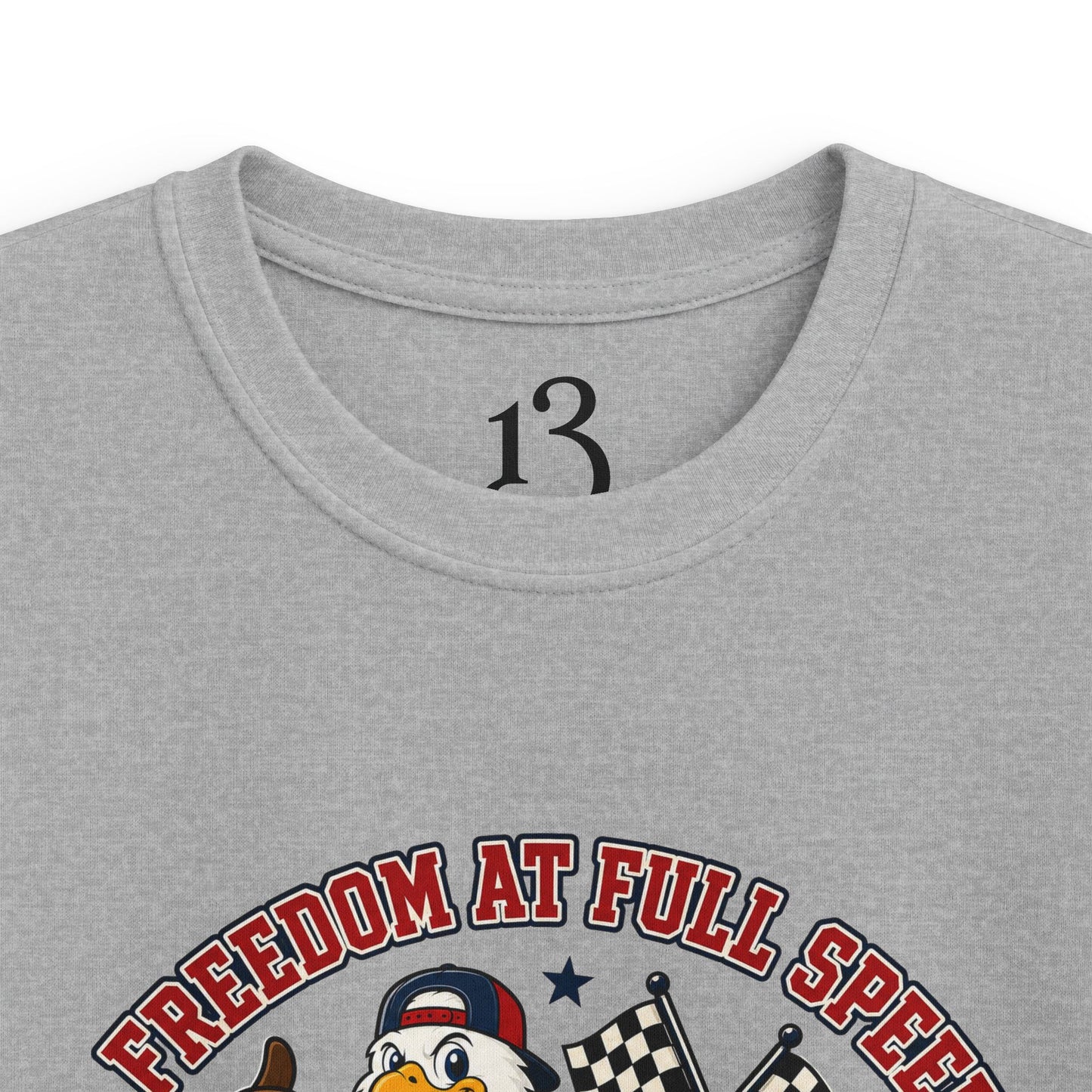 Kids T‑Shirt – 'Champion Pit Crew' Graphic Tee for Boys & Girls