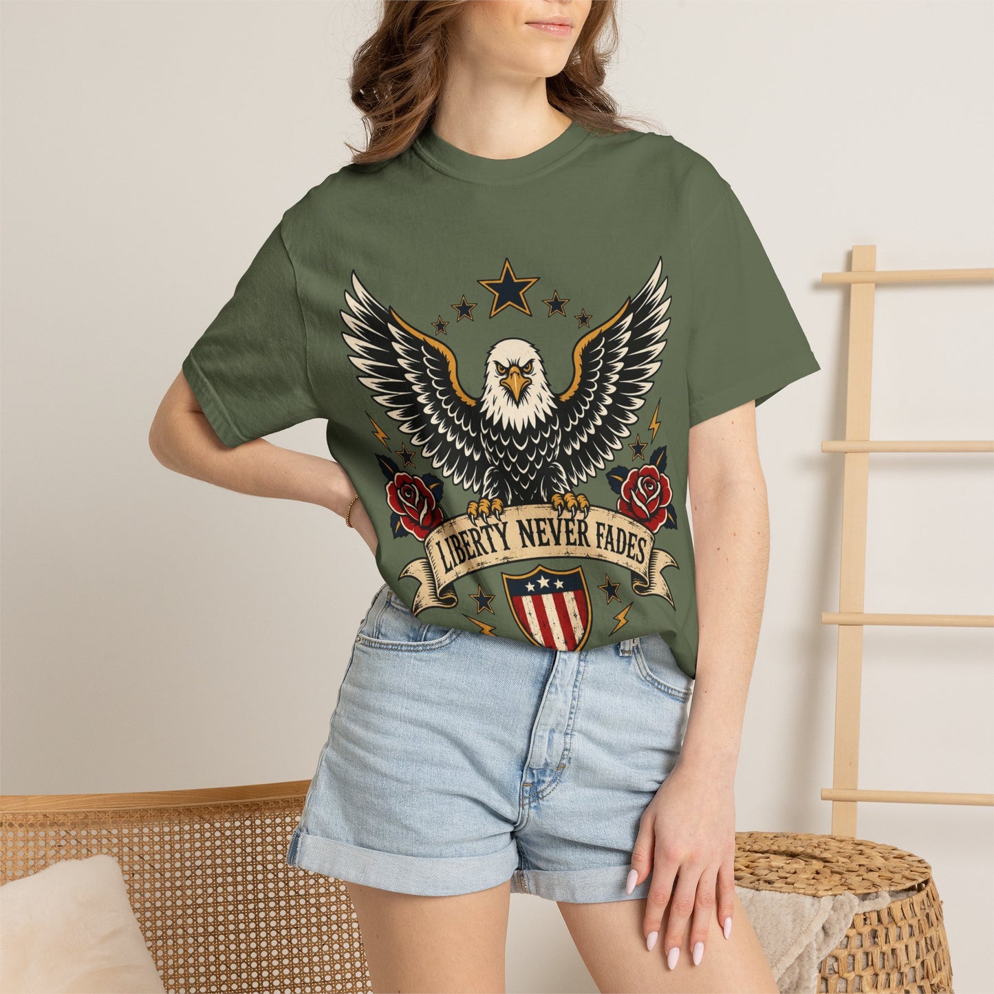 Liberty Never Fades Eagle T-Shirt