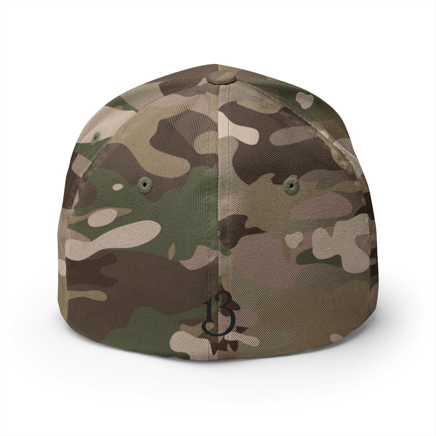 Stars13stripeS Closed-Back Structured Cap (Embroidery)