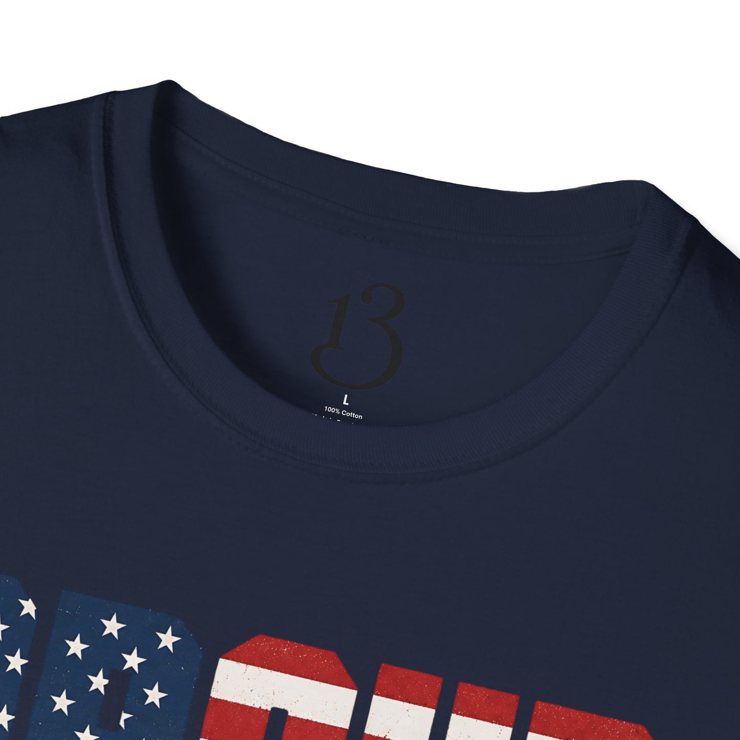 Proud To Be American T-Shirt — Patriotic USA Flag Graphic Tee