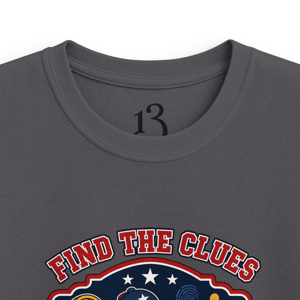 Kids Detective Adventure T‑Shirt — "Find the Clues" Mystery Game Design