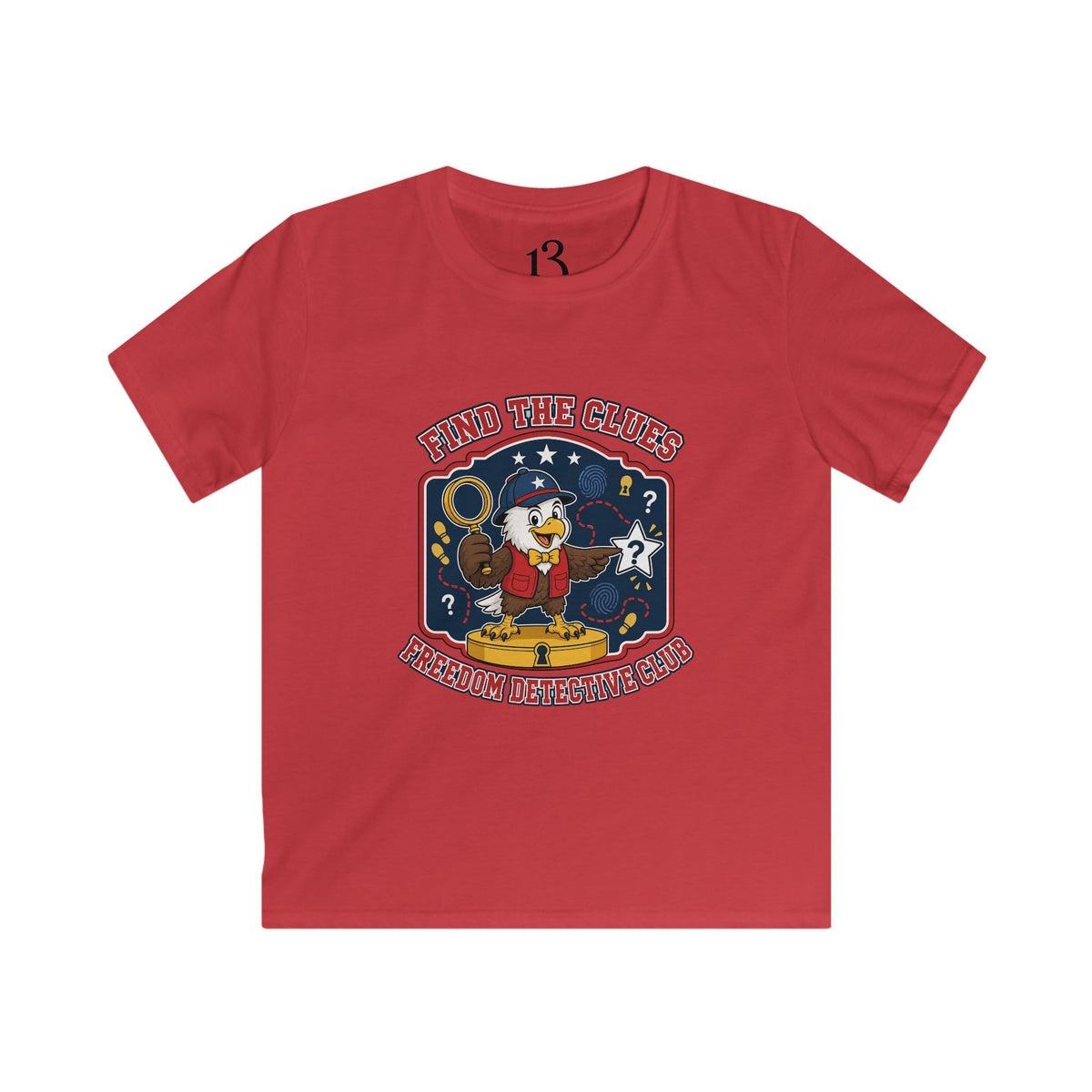 Kids Detective Adventure T‑Shirt — "Find the Clues" Mystery Game Design