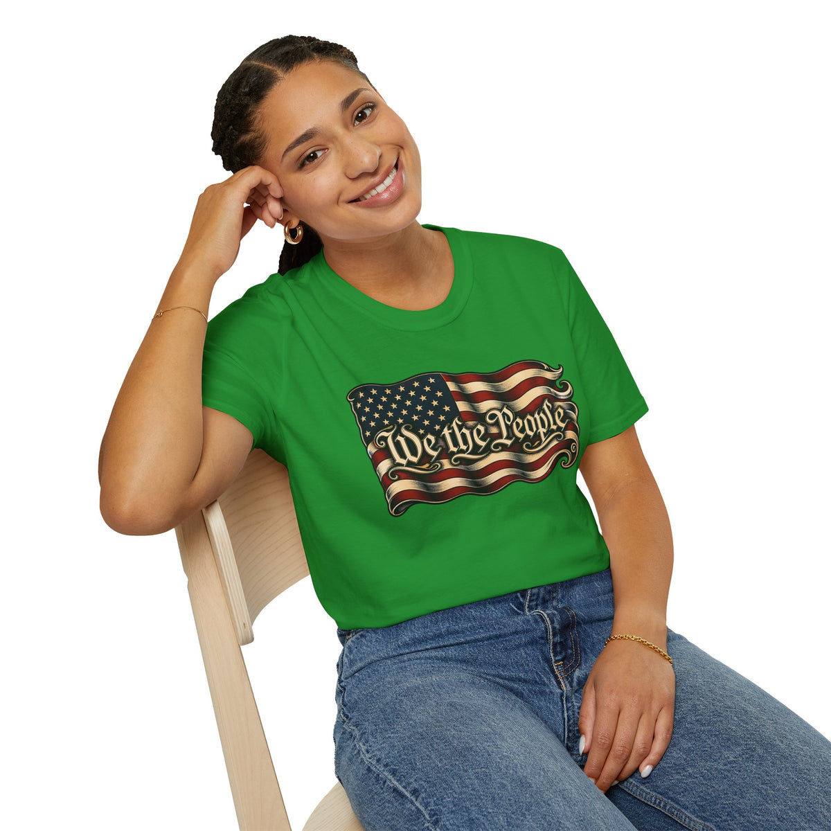We the People American Flag T‑Shirt