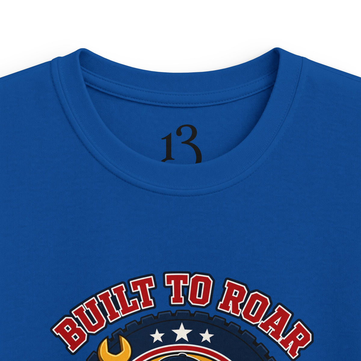 Kids Tee — "Born to Roar" USA Gator Crew Patriotic Cartoon T-Shirt